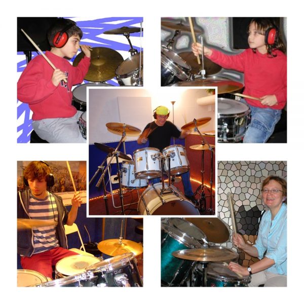 Em Cee Schlagzeugunterricht gibt es seit mehr als fünfzehn Jahren